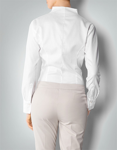 Jacques Britt Bluse Mit Tulpenkragen