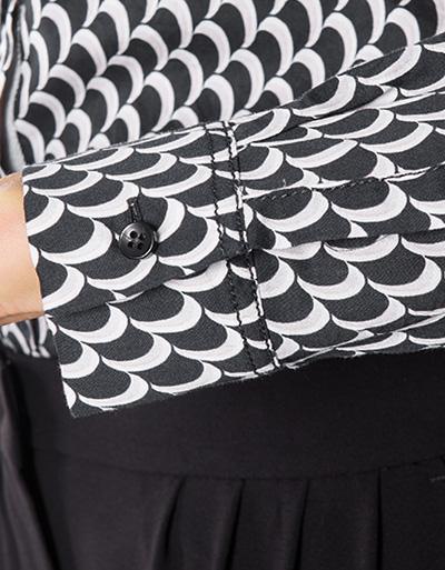 Jacques Britt Bluse Mit Verzierter Knopfleiste