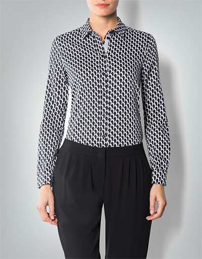 Jacques Britt Bluse mit verzierter Knopfleiste
