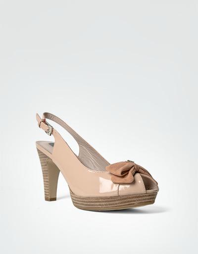 JETTE Peeptoe-Sandalette Mit Schleife