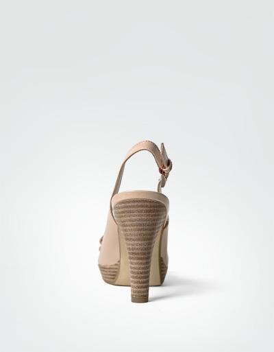 JETTE Peeptoe-Sandalette Mit Schleife