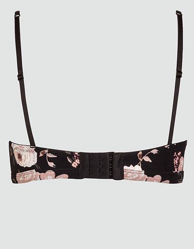 Jockey Crop Top Mit Floraler Musterung