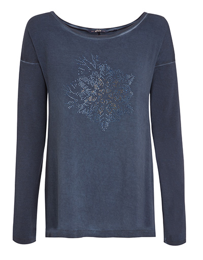 Jockey Langarmshirt mit Eisblume