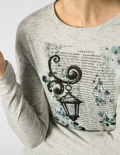 Jockey Longsleeve Im Melierten Look