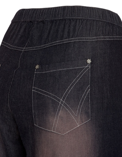 Jockey Pyjama-Pants In Jeansopik Mit Bleicheffekt