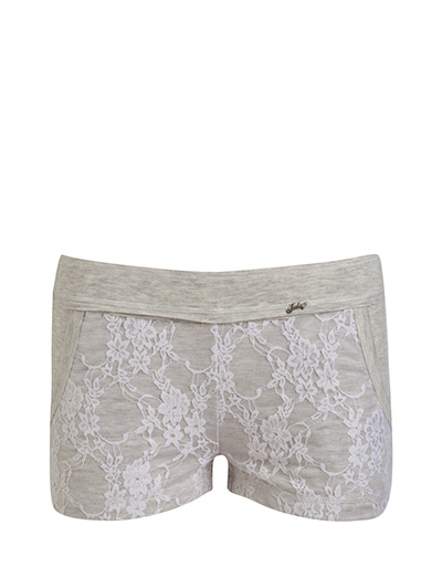 Jockey Pyjama-Short mit Spitze