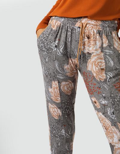 Jockey Pyjamapants Mit Floralem Muster