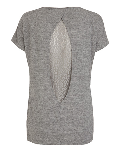 Jockey Shirt Mit Spitzeneinsatz