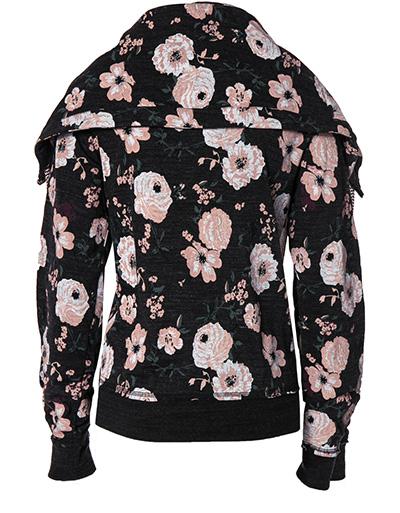 Jockey Sweatjacke Mit XXL-Kragen