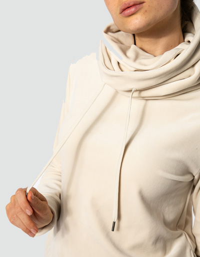 Jockey Sweatshirt Aus Softem Velours