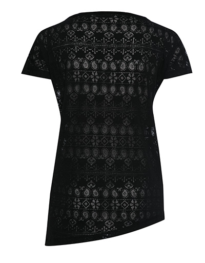 Jockey T-Shirt In Ausbrenner-Optik