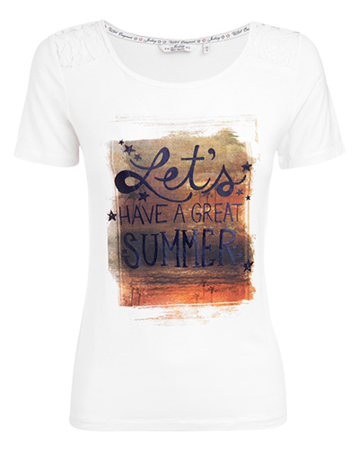 Jockey T-Shirt mit Front-Print