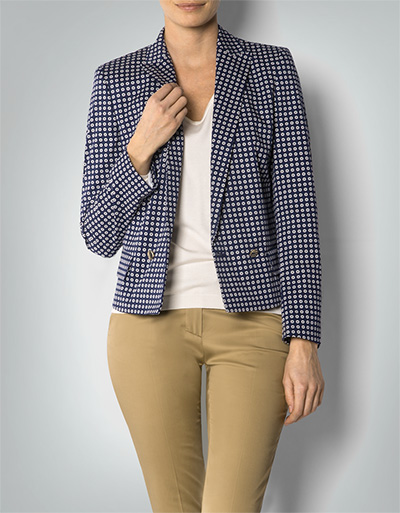 JOOP Blazer aus Baumwolle mit Print