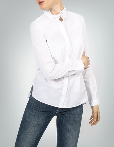 JOOP Bluse mit Rüschenkragen