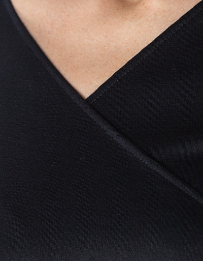 JOOP Jerseykleid In Wickel-Optik