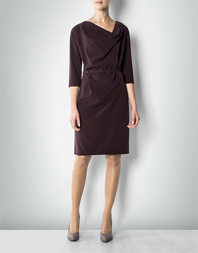 JOOP Kleid mit Wasserfall-Ausschnitt