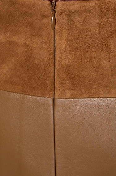 JOOP Lederrock Lammleder Cognac