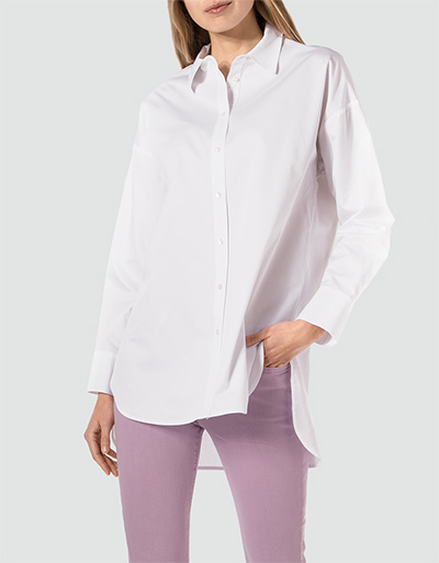 JOOP Oversized Bluse aus Baumwoll-Twill
