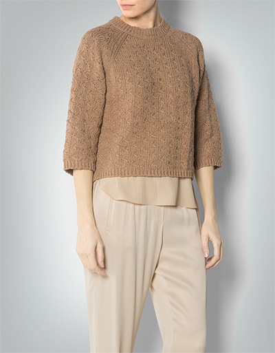 JOOP Pullover mit raffiniertem Goldglanz-Effekt