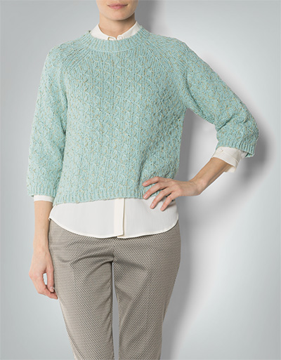 JOOP Pullover mit raffiniertem Goldglanz-Effekt