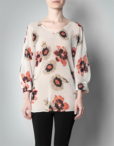 JOOP Tunika-Bluse mit Blumen-Print