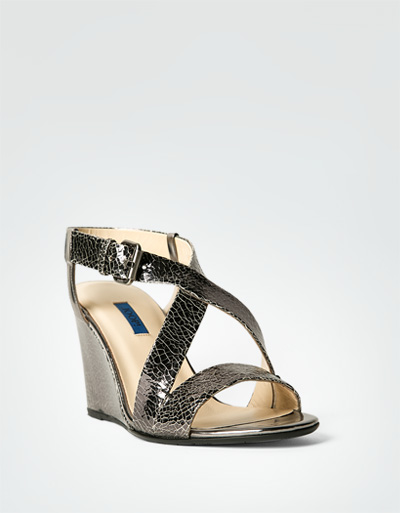 JOOP Wedge-Sandalette Mit Craquelé-Effekt