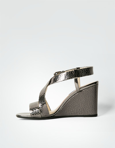 JOOP Wedge-Sandalette Mit Craquelé-Effekt