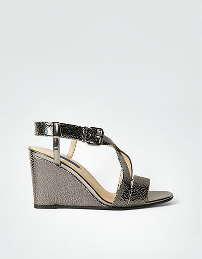 JOOP Wedge-Sandalette mit Craquelé-Effekt