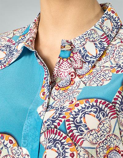 Joyce & Girls Bluse Mit Verdeckter Knopfleiste