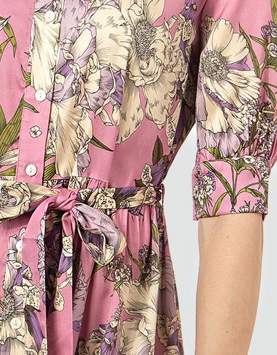 Joyce & Girls Kleid Im Seide-Viskose-Mix