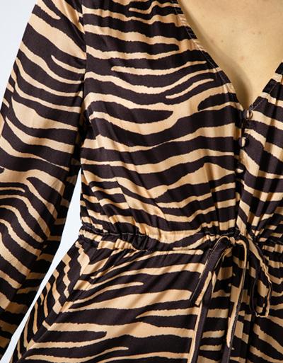 Joyce & Girls Kleid Im Seide-Viskose-Mix