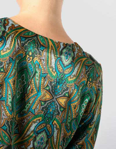 Joyce & Girls Seidenkleid Mit Paisley-Muster