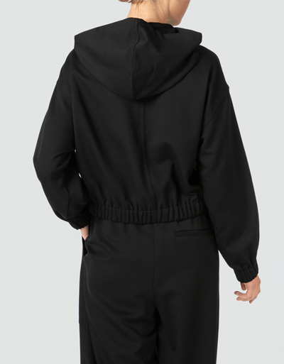 Marc O'Polo Kapuzenshirt Mit Kurzem Reißverschluss