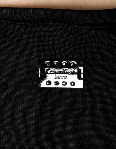 Calvin Klein Jeans Kleid Aus Jersey Mit Ziersteinen