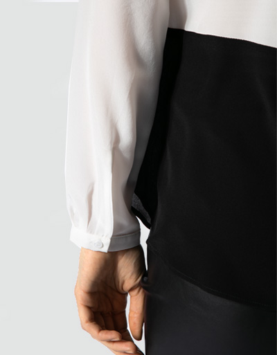 KOOKAI Bluse In Französischer Größe