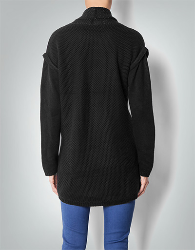 KOOKAI Cardigan In Wabenoptik Mit Metallic-Effekt