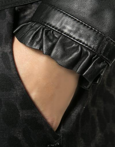 KOOKAI Lederjacke In Französischer Größe