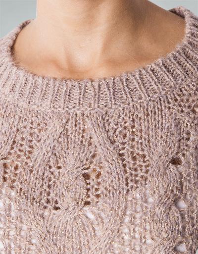 KOOKAI Pullover Mit Metallic-Effekt