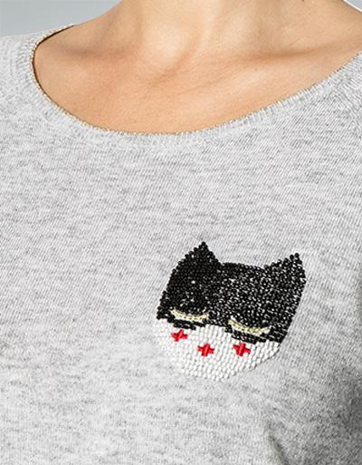 KOOKAI Pullover Mit Perlendetail
