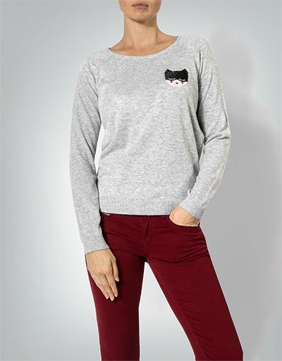 KOOKAI Pullover mit Perlendetail