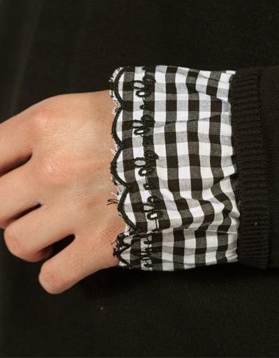 KOOKAI Pullover Mit Volants