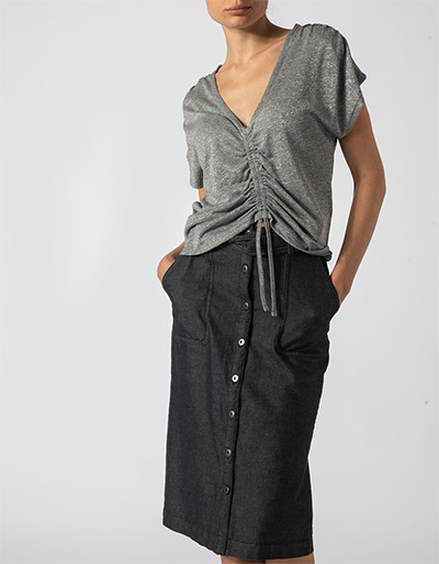 KOOKAI T-Shirt mit Glitzereffekt