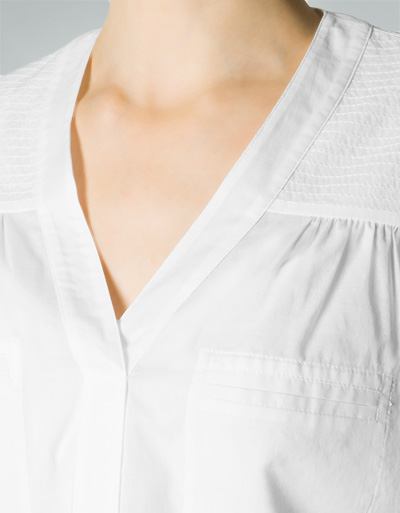 Laurèl Bluse Mit Steppdetails