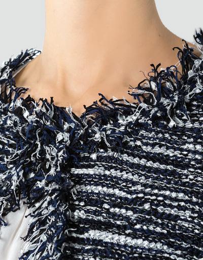 Laurèl Cardigan In Bouclé-Optik