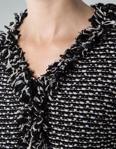 Laurèl Cardigan In Bouclé-Optik