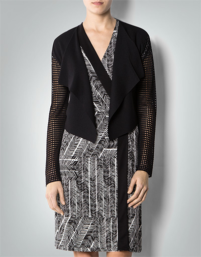 Laurèl Cardigan mit Lochstrick-Ärmeln