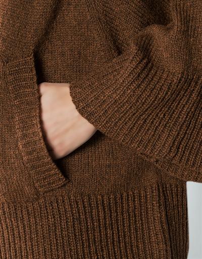 Laurèl Cardigan Mit Waschbärpelz