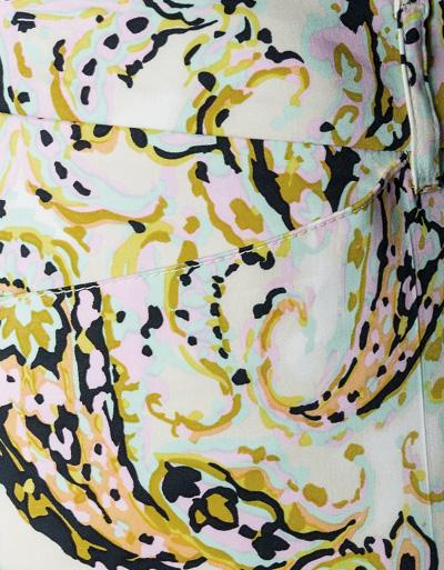 Laurèl Hose Mit Paisley-Print