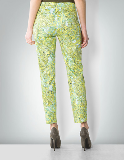 Laurèl Hose Mit Ranken-Muster