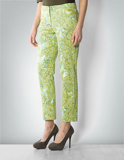 Laurèl Hose Mit Ranken-Muster